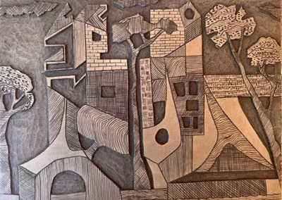 Paisaje urbano 3 - matriz